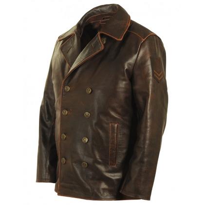 Бушлат из кожи Nimitz brown (Art.130)